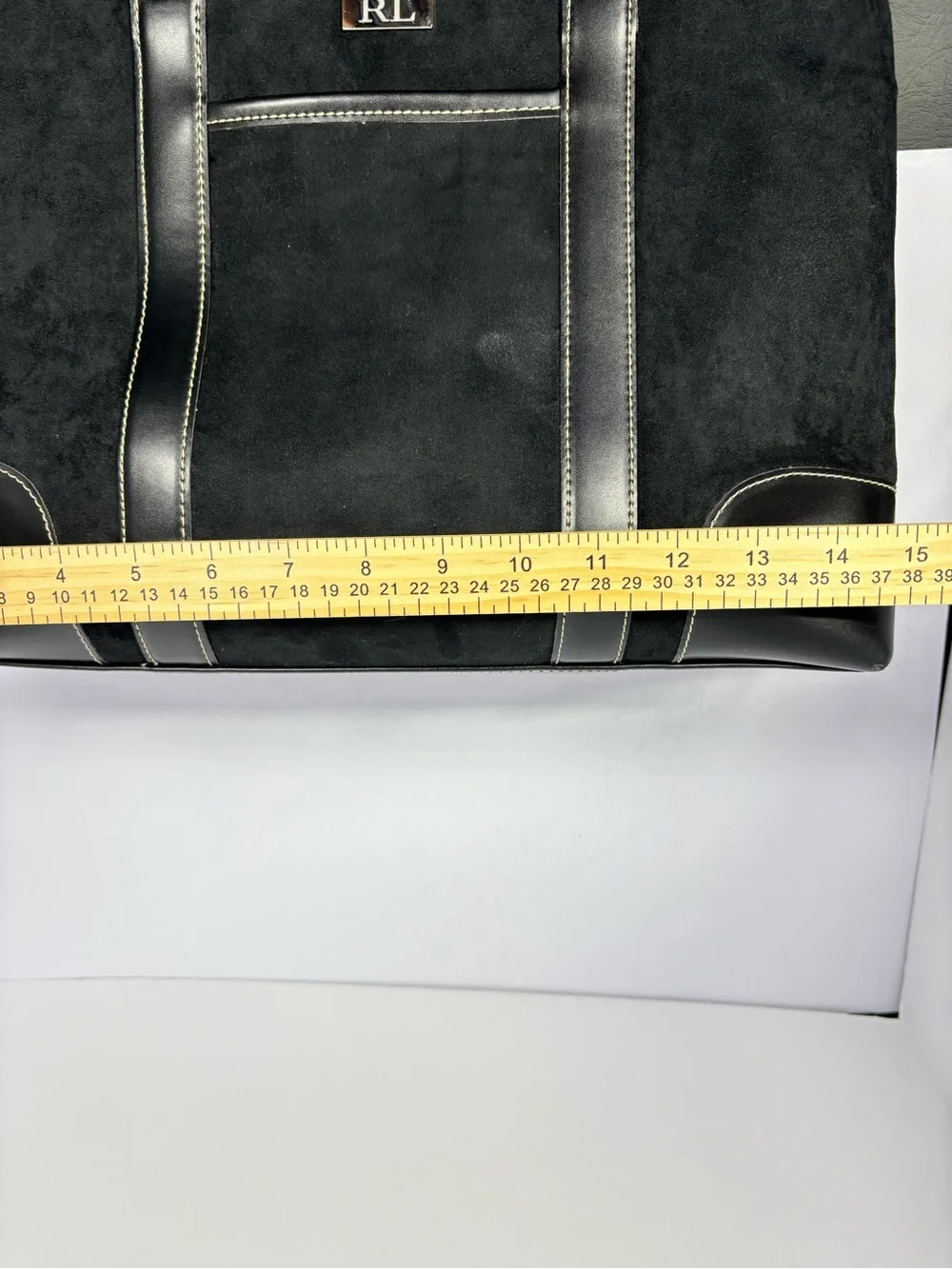 ✨Ralph Lauren Black Tote Bag - Picture 14 of 15